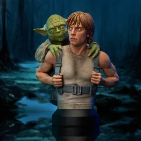 Star Wars: The Empire Strikes Back Luke Skywalker with Yoda 1:6 Scale Mini-Bust