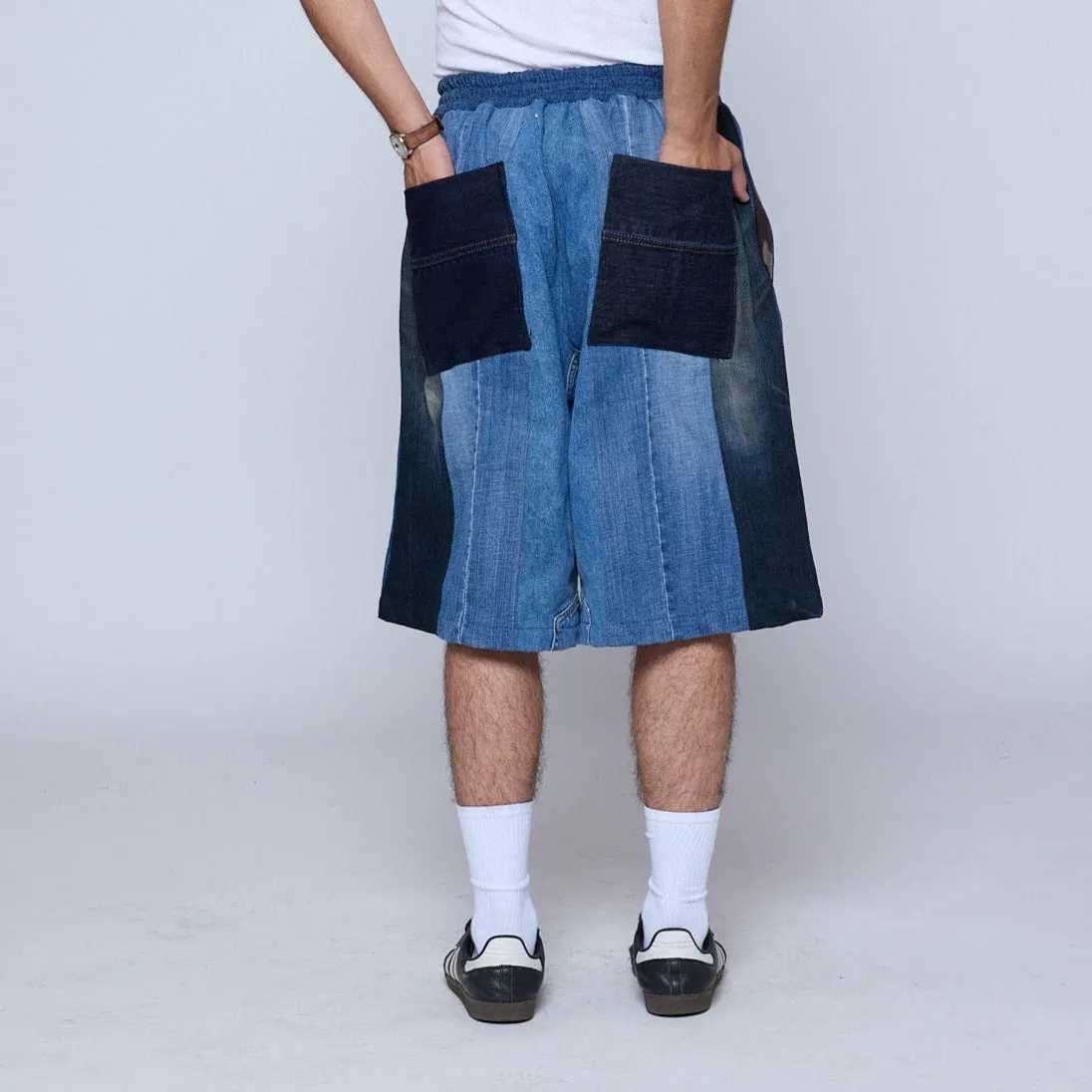 The Denim Basketball Shorts